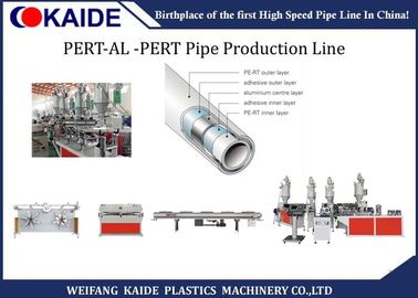 Rohr-Verdrängungs-Linie 30mx4mx2.5m Größen-Rohr-Extruder-Maschine PERT-AL-PERT zusammengesetzte