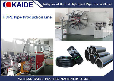 20-110mm 3 Schicht HDPE Bewässerungs-Rohr-Verdrängungs-Maschine mehrschichtige HDPE Rohr-Produktions-Maschine 20-110mm KAIDE