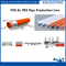 Pex-Al-Pex Rohr-Produktionslinie / Al-Plastik-Überlappungs-Schweißmaschine